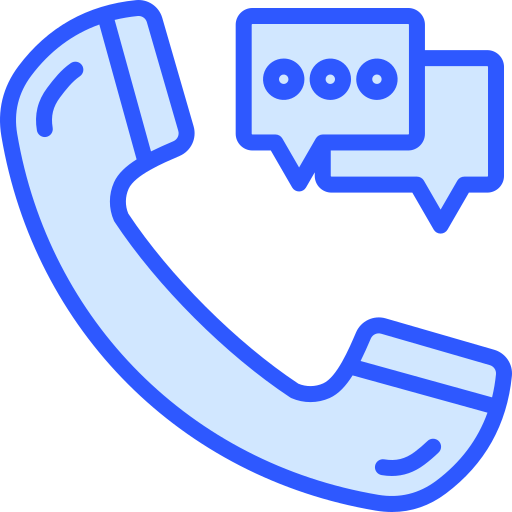 messaggio telefonico Generic Blue icona