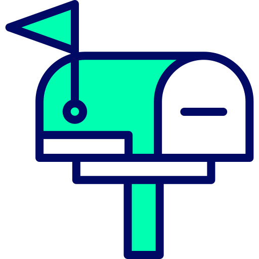 skrzynka pocztowa Generic Fill & Lineal ikona