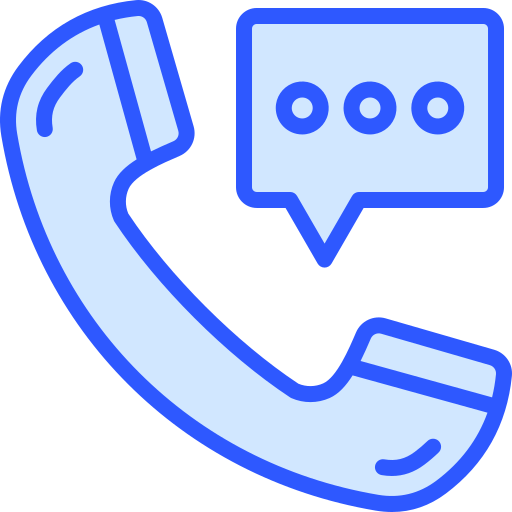 messaggio telefonico Generic Blue icona