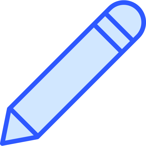 lápiz Generic Blue icono