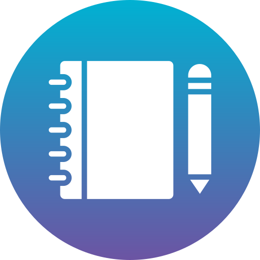 Book Generic Flat Gradient icon