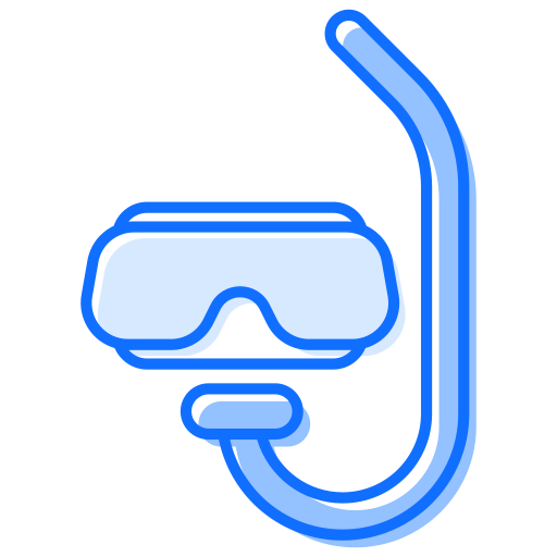 Snorkel gear Generic Blue icon