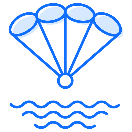 fallschirmspringer Generic Blue icon