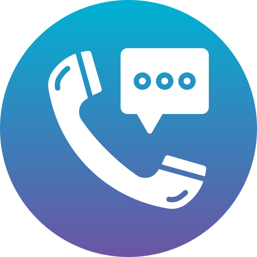 Phone message Generic Flat Gradient icon