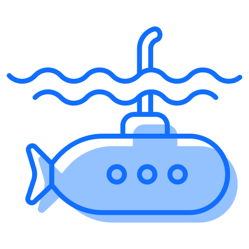 潜水艦 Generic Blue icon
