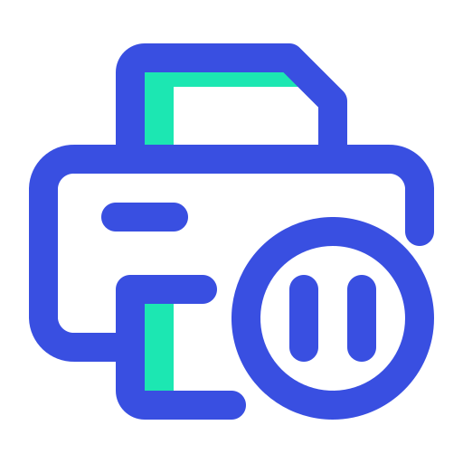 drukmachine Generic Blue icoon