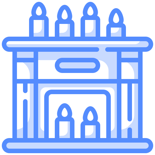 暖炉 Generic Blue icon
