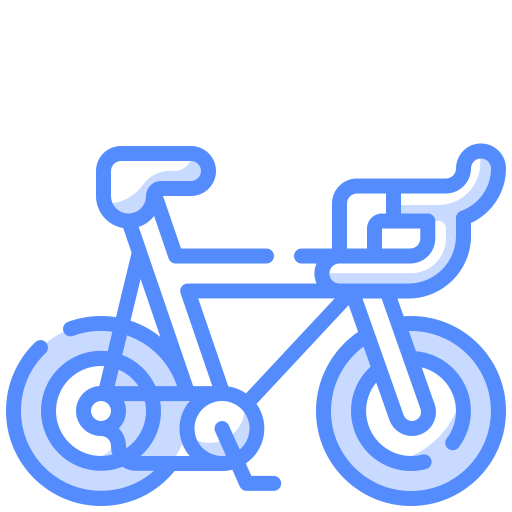 vélo Generic Blue Icône