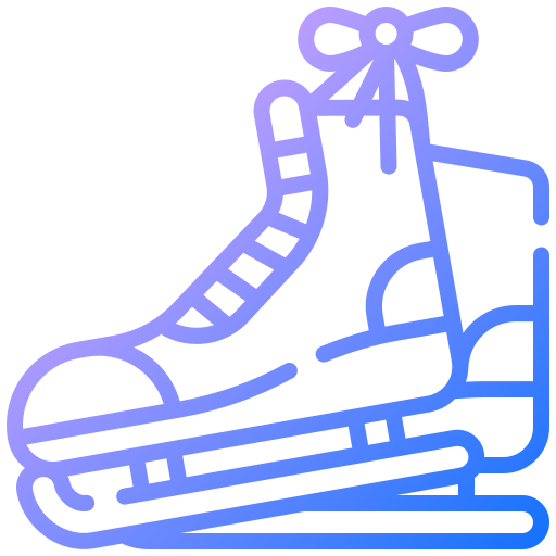 schaatsen Generic Gradient icoon