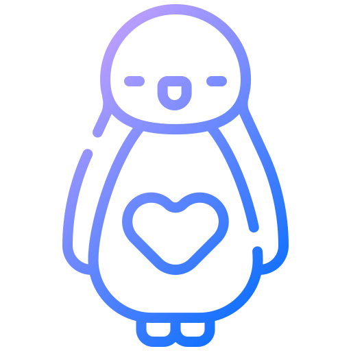 pinguino Generic Gradient icona