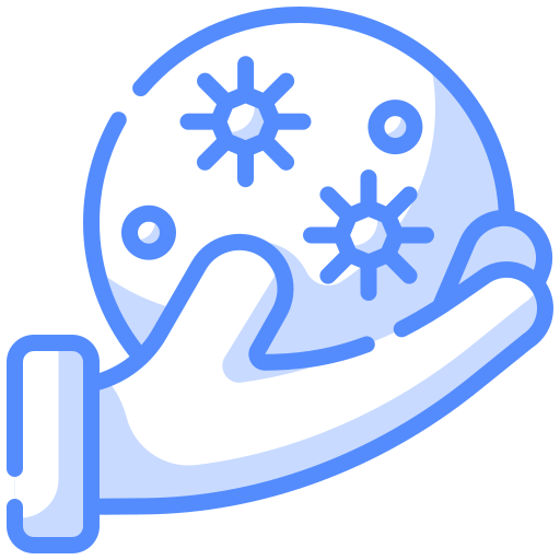boule de neige Generic Blue Icône