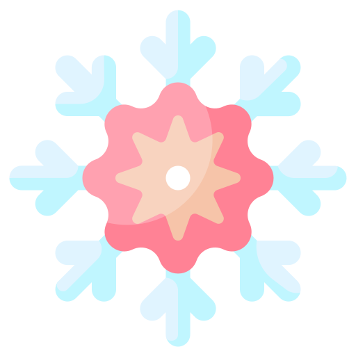 copo de nieve Generic Flat icono