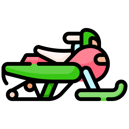 motonieve Generic Outline Color icono