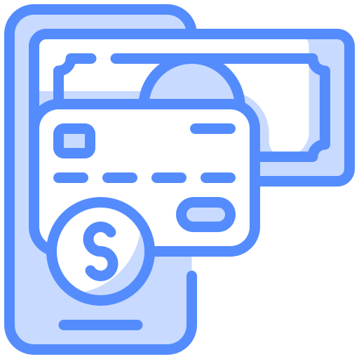 betalingsmiddel Generic Blue icoon