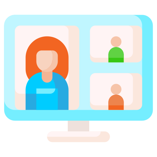 online-meeting Generic Flat icon