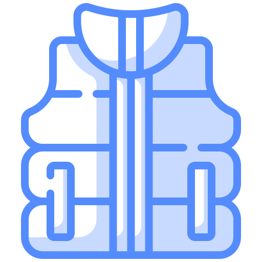 조끼 Generic Blue icon