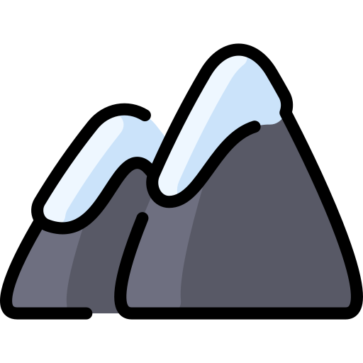 montaña Vitaliy Gorbachev Lineal Color icono