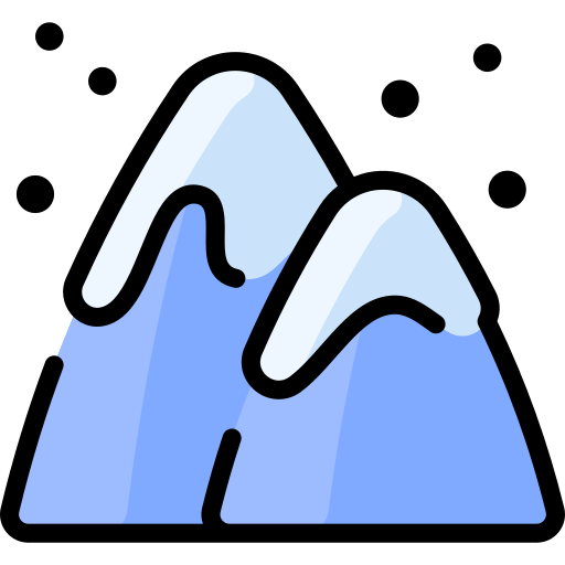 montaña Vitaliy Gorbachev Lineal Color icono