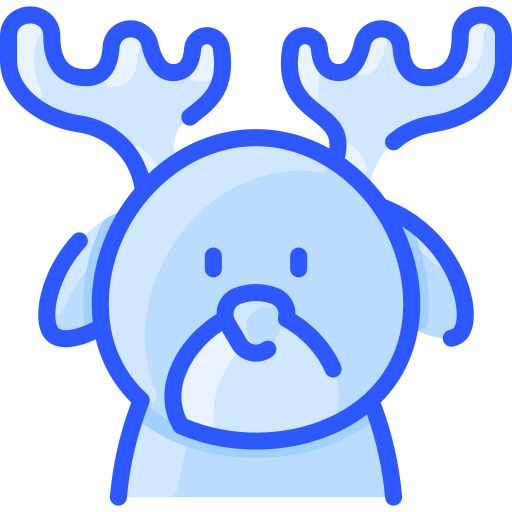 Deer Vitaliy Gorbachev Blue icon