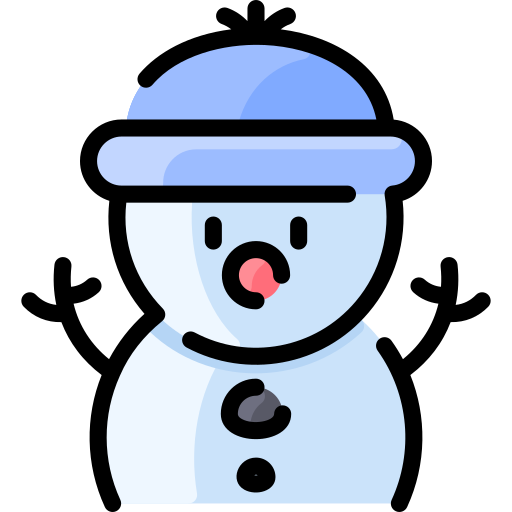 bonhomme de neige Vitaliy Gorbachev Lineal Color Icône