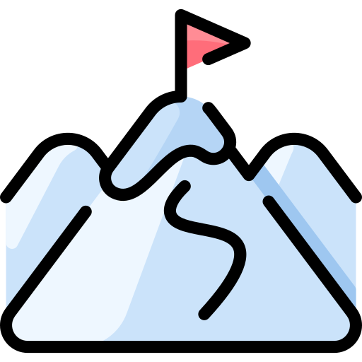 гора Vitaliy Gorbachev Lineal Color иконка