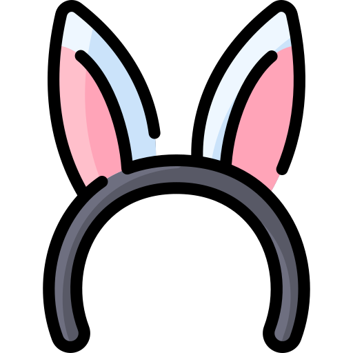 orecchie da coniglio Vitaliy Gorbachev Lineal Color icona