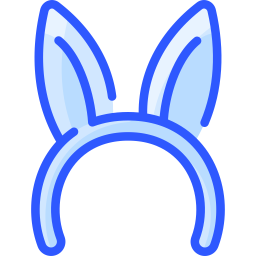 Bunny ears Vitaliy Gorbachev Blue icon