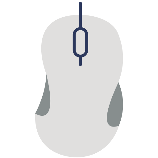 ratón Dinosoft Flat icono