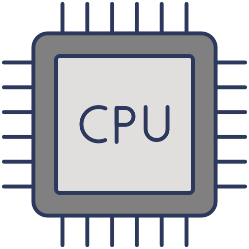cpu Dinosoft Lineal Color icon