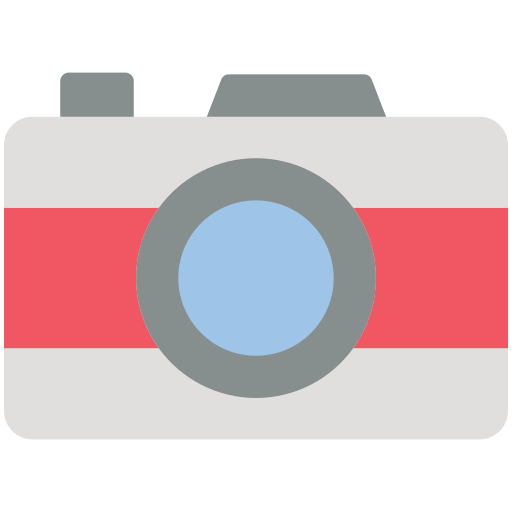 caméra Dinosoft Flat Icône