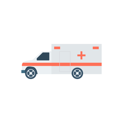 ambulans Dinosoft Flat ikona