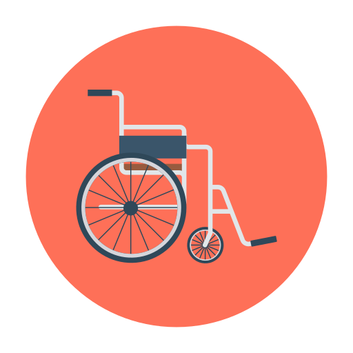 車椅子 Dinosoft Circular icon