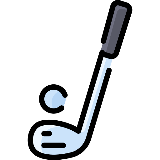 golf Vitaliy Gorbachev Lineal Color icona