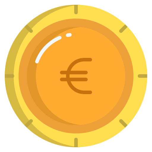 euro Icongeek26 Flat icono
