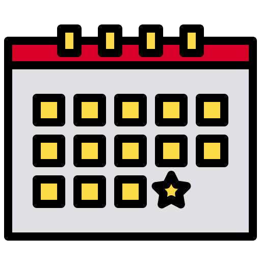 カレンダー xnimrodx Lineal Color icon