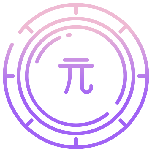 renminbi Icongeek26 Outline Gradient Icône