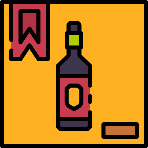 caja de vino Good Ware Lineal Color icono