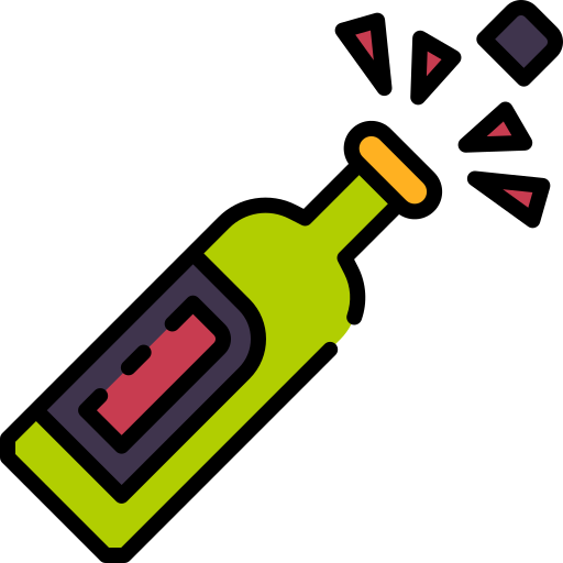 シャンパン Good Ware Lineal Color icon