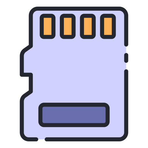 Micro sd card Good Ware Lineal Color icon