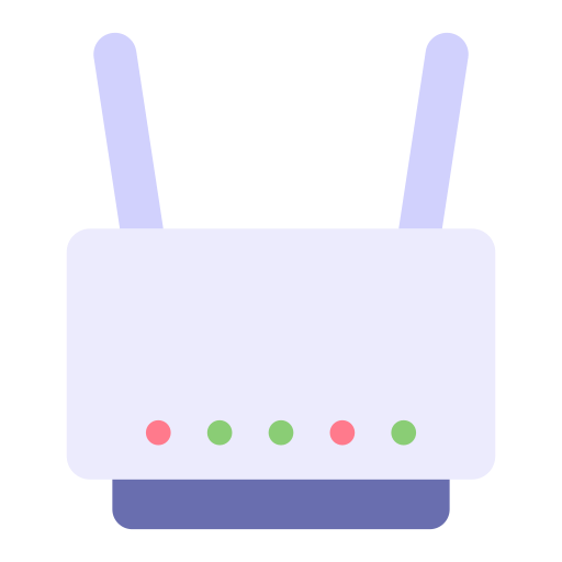 Router device Good Ware Flat icon
