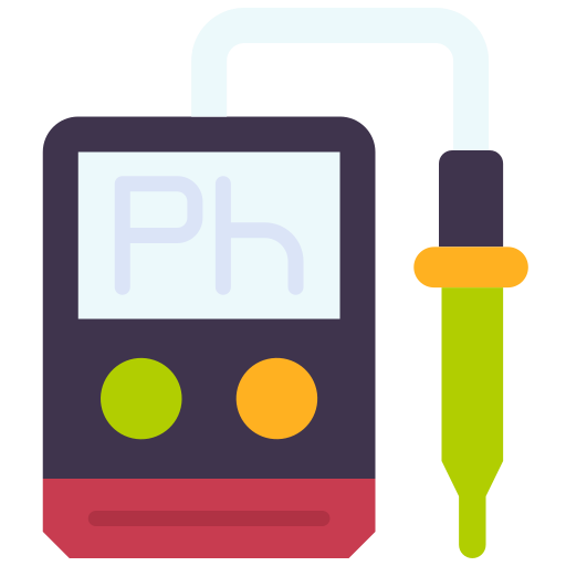 ph-meter Good Ware Flat icon