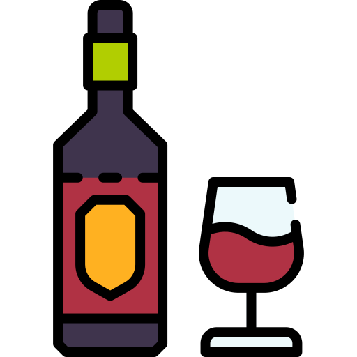 Wine Good Ware Lineal Color icon