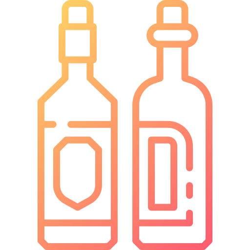 Wine bottle Good Ware Gradient icon