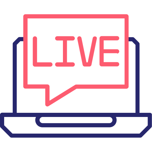 live chat Generic Outline Color icoon