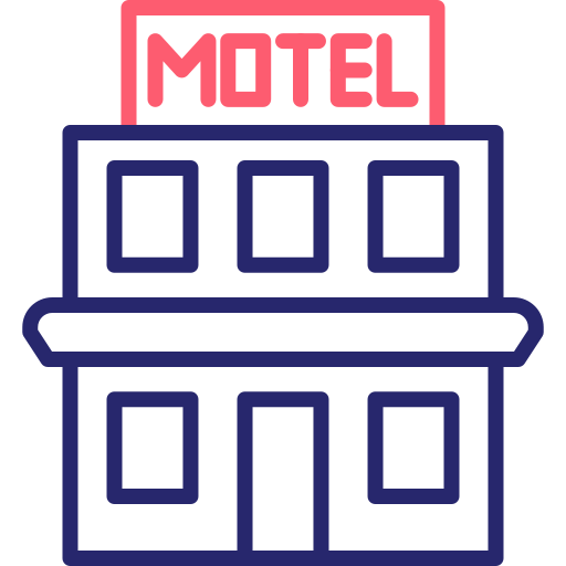 motel Generic Outline Color ikona