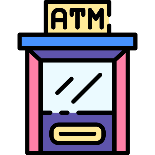 bankomat Good Ware Lineal Color ikona