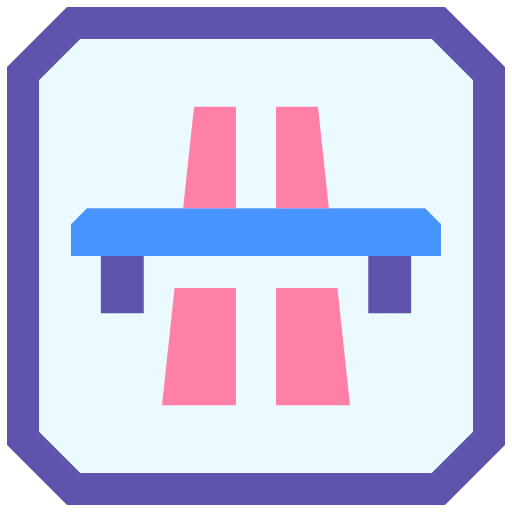 Motorway Good Ware Flat icon