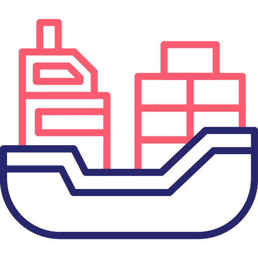 Ship Generic Outline Color icon