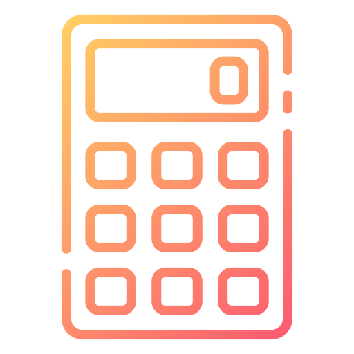 Calculator Good Ware Gradient icon