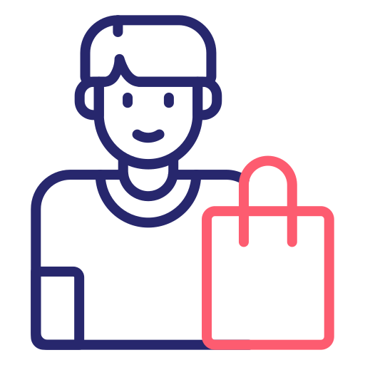 Customer Generic Outline Color icon